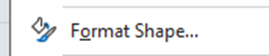 Format shape