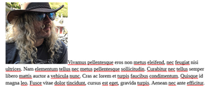 Photo of person wearing an Aussie bush hat within inline text