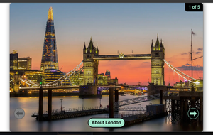 CSS only carousel, on landscape screen, showing the entire carousel fits in the viewport